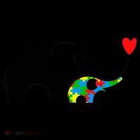 Autism Awareness Mother Baby Elephant  Coffee Mug thumb 5