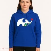 Autism Awareness Mother Baby Elephant  Hoodie thumb 5