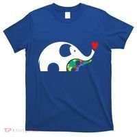 Autism Awareness Mother Baby Elephant  T-Shirt thumb 0