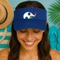 Autism Awareness Mother Baby Elephant  Visor thumb 2