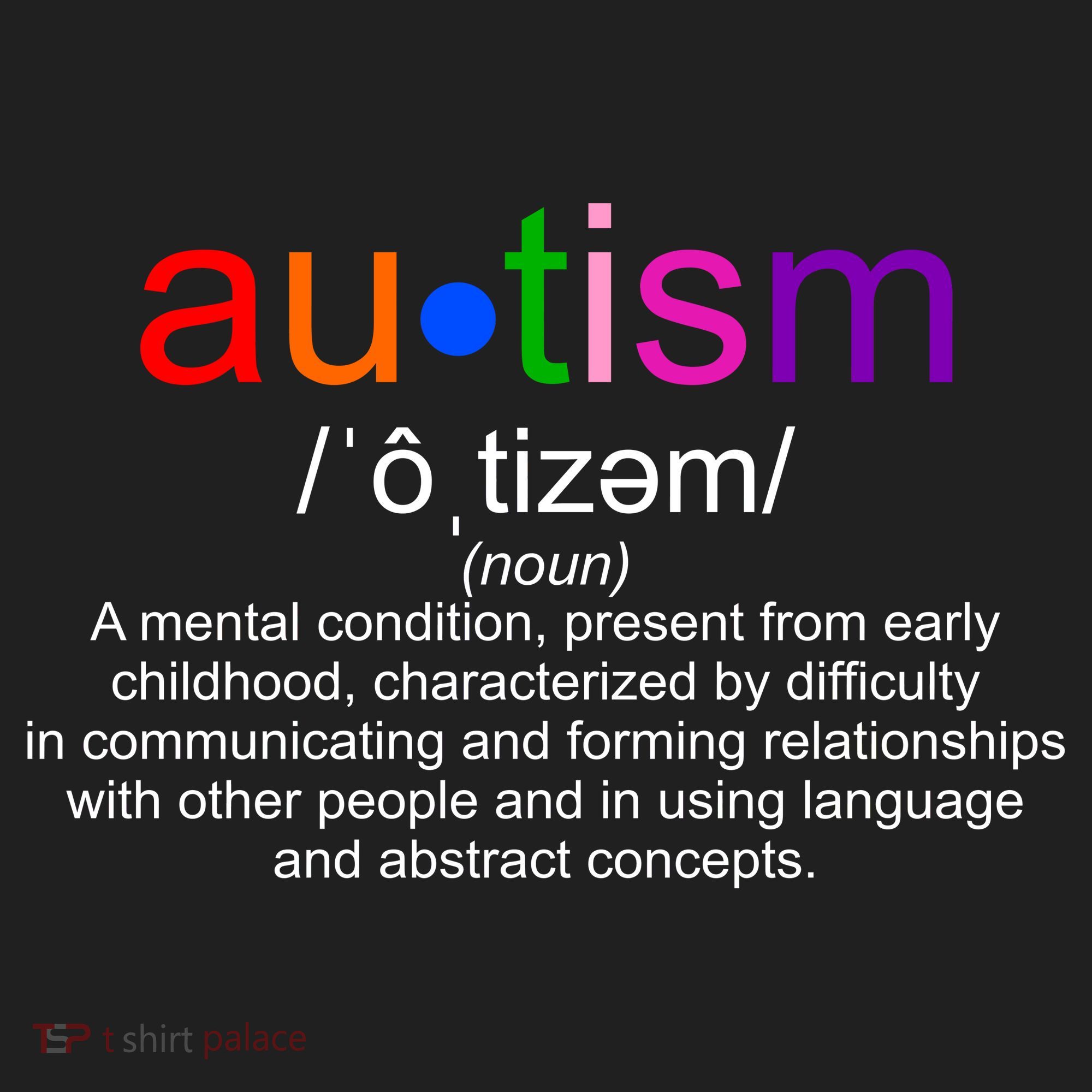 Autism Awareness Noun Definition Women's Sweatshirt