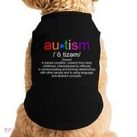 Autism Awareness Noun Definition Doggie Tank thumb 0
