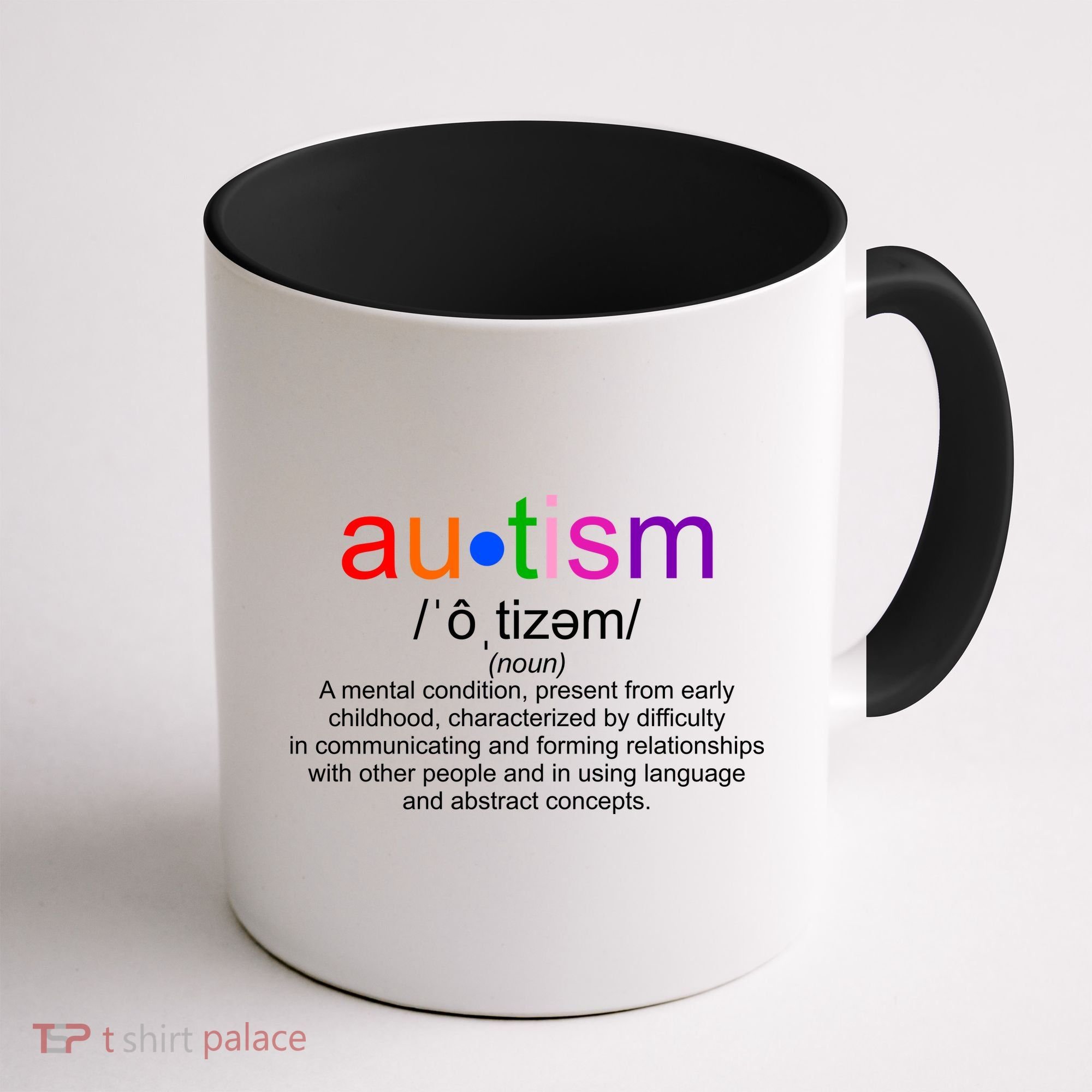 Autism Awareness Noun Definition Coffee Mug