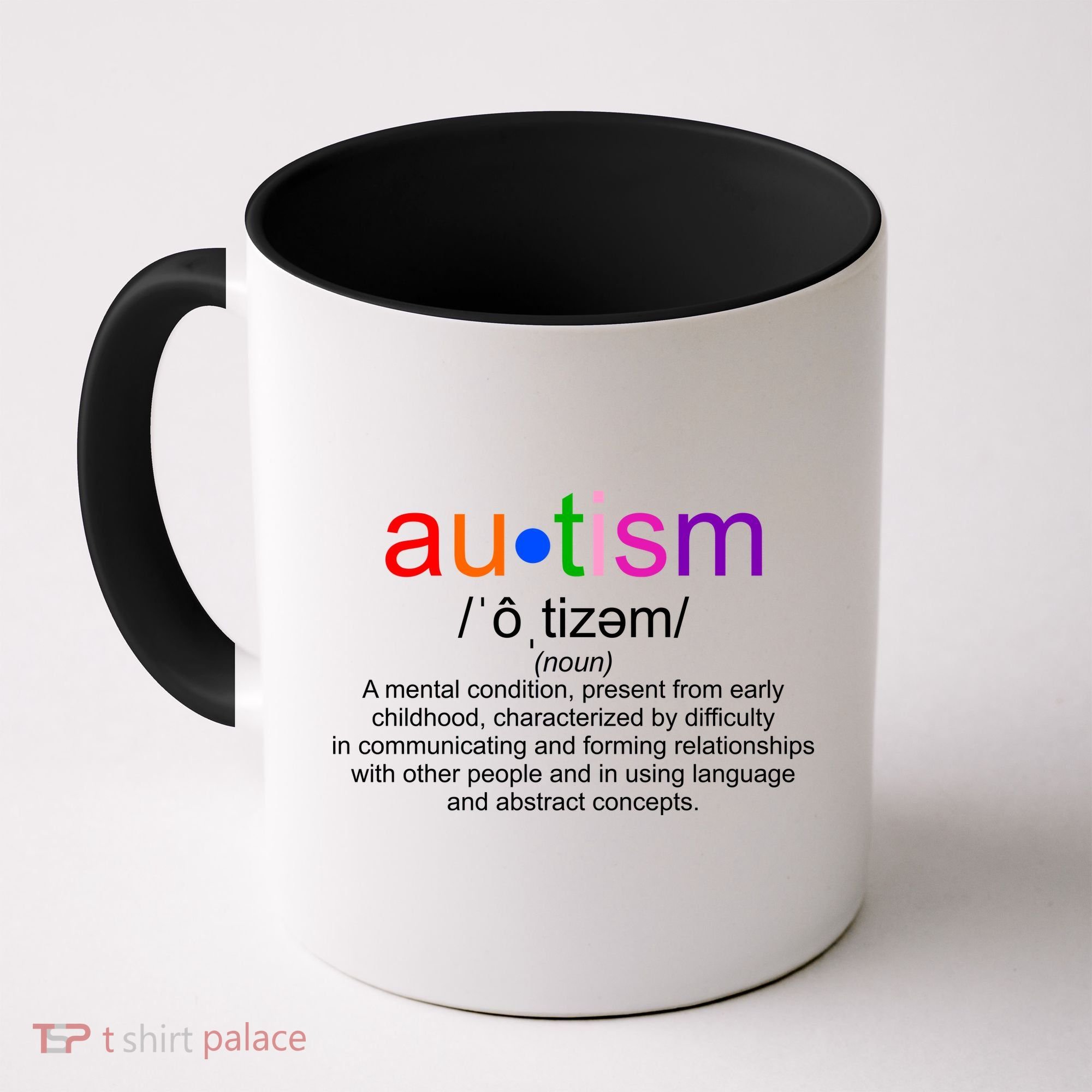 Autism Awareness Noun Definition Coffee Mug