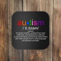 Autism Awareness Noun Definition Coaster thumb 0