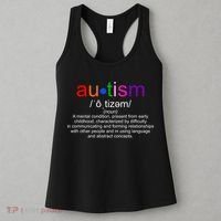 Autism Awareness Noun Definition Women's Tank Top thumb 3