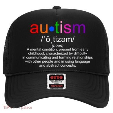 Autism Awareness Noun Definition Hat