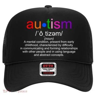 Autism Awareness Noun Definition Hat