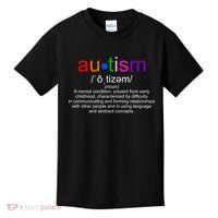 Autism Awareness Noun Definition Kids T-Shirt thumb 0