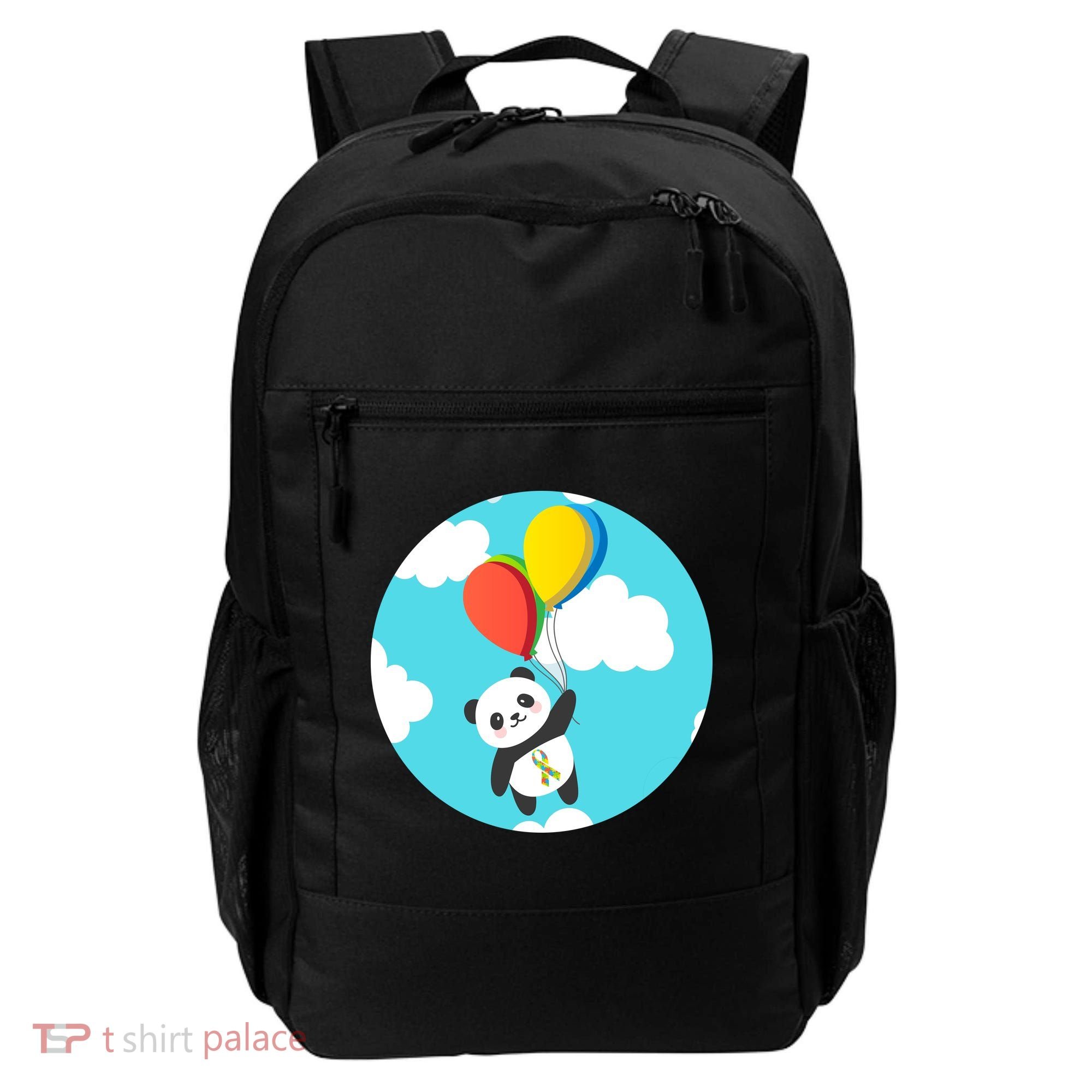 Autism Awareness Panda Bear Backpack