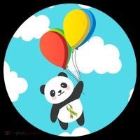 Autism Awareness Panda Bear Backpack thumb 2