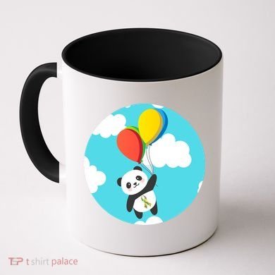 Autism Awareness Panda Bear Coffee Mug