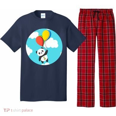 Autism Awareness Panda Bear Pajama Set