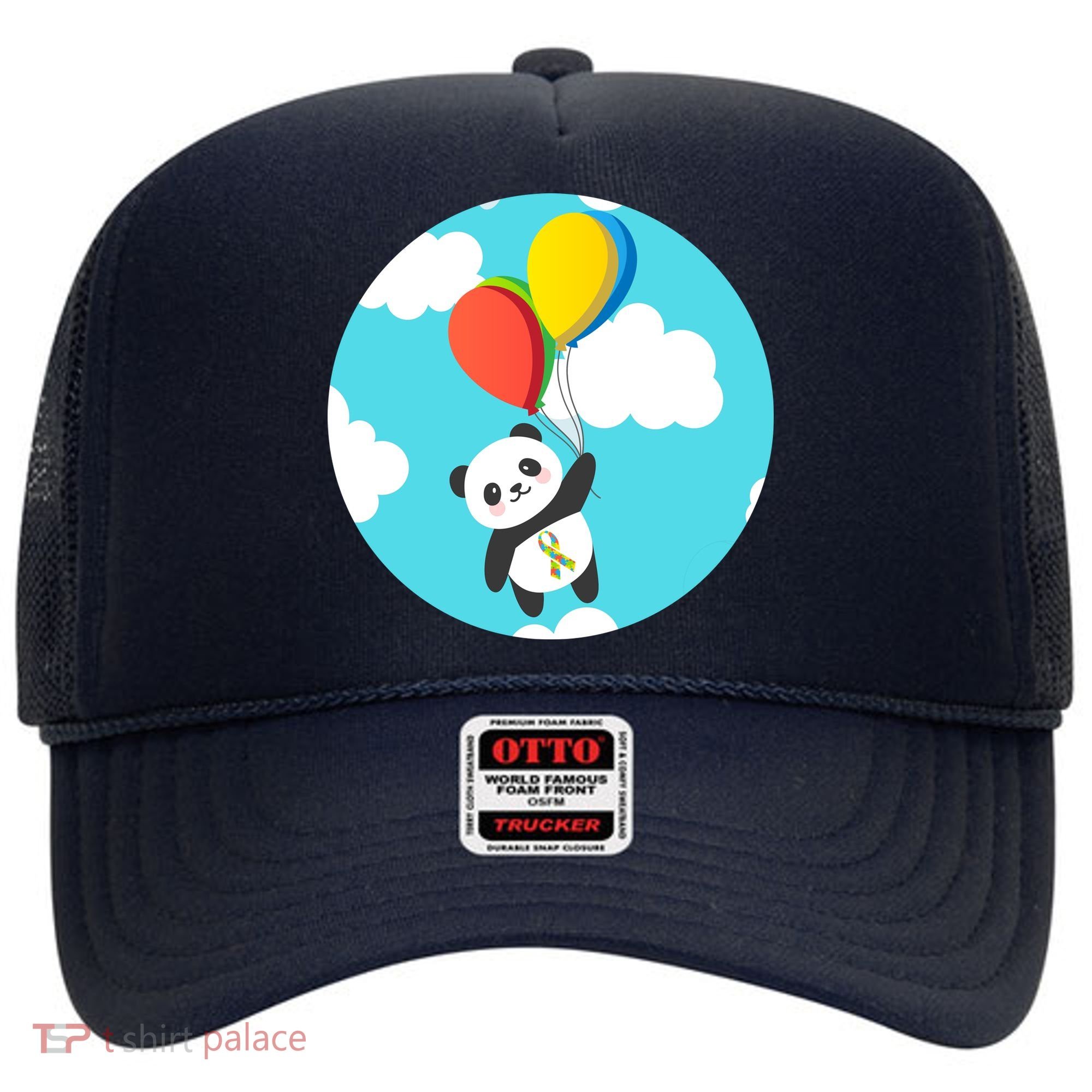 Autism Awareness Panda Bear Hat