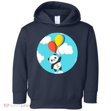 Autism Awareness Panda Bear Toddler Hoodie