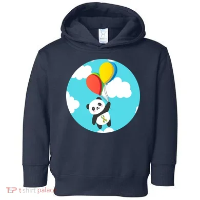 Autism Awareness Panda Bear Toddler Hoodie