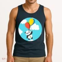 Autism Awareness Panda Bear Tank Top thumb 3