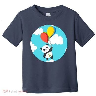 Autism Awareness Panda Bear Toddler T-Shirt