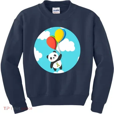 Autism Awareness Panda Bear Kids Sweatshirt