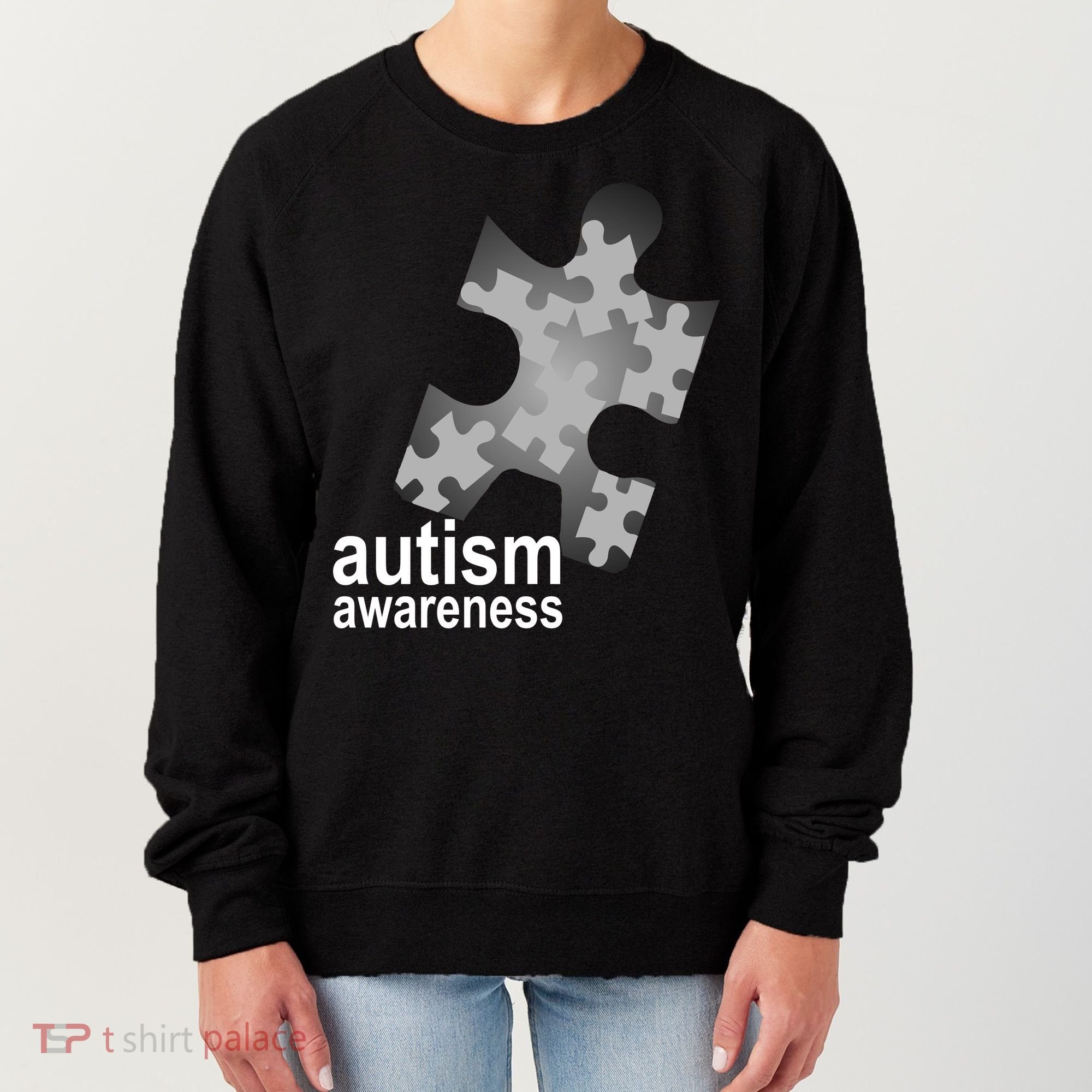 Autism Awareness Puzzle Women's Sweatshirt