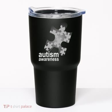 Autism Awareness Puzzle Tumbler