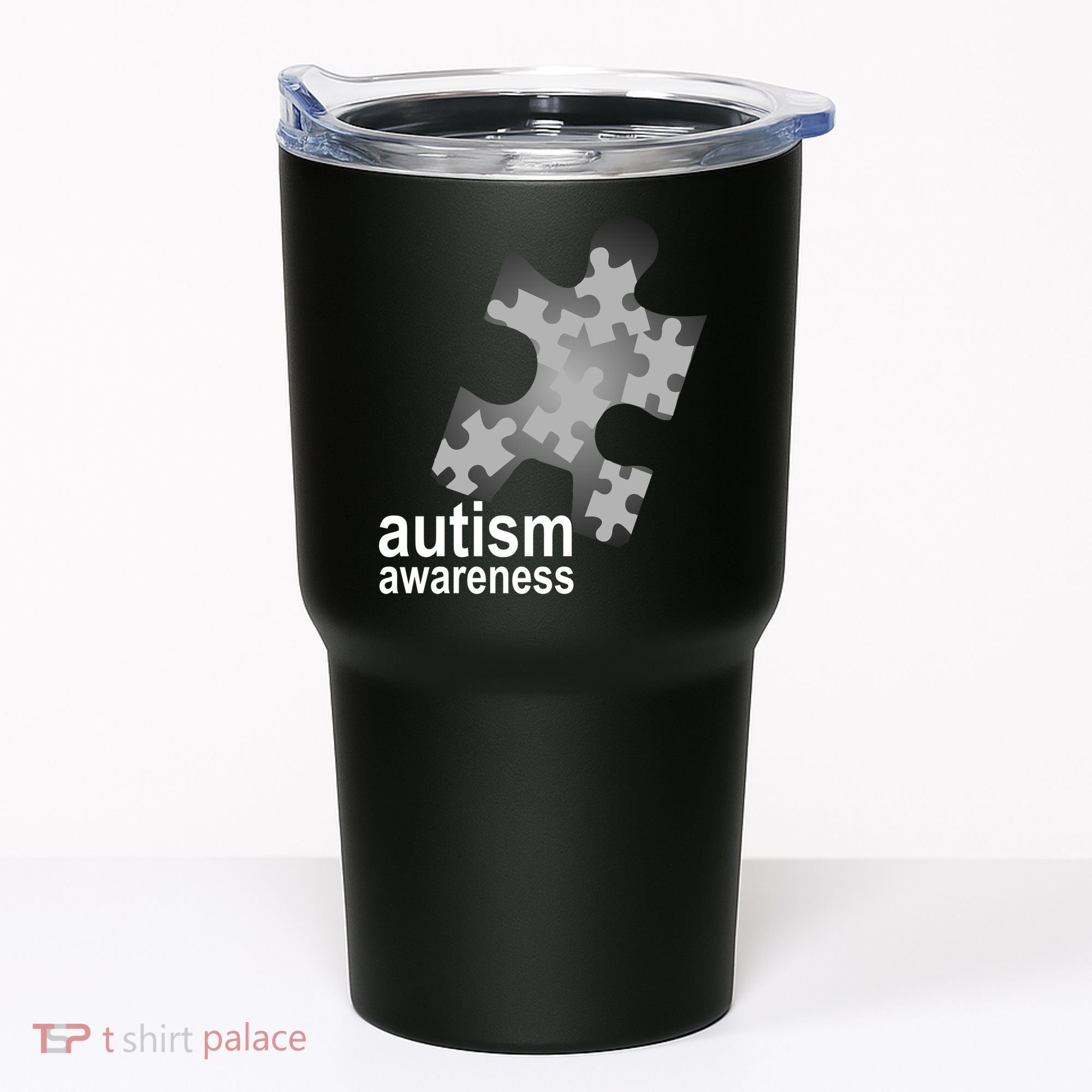 Autism Awareness Puzzle Tumbler