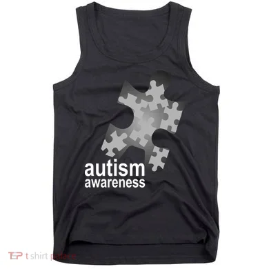 Autism Awareness Puzzle Tank Top