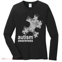 Autism Awareness Puzzle Women's Long Sleeve Shirt thumb 0