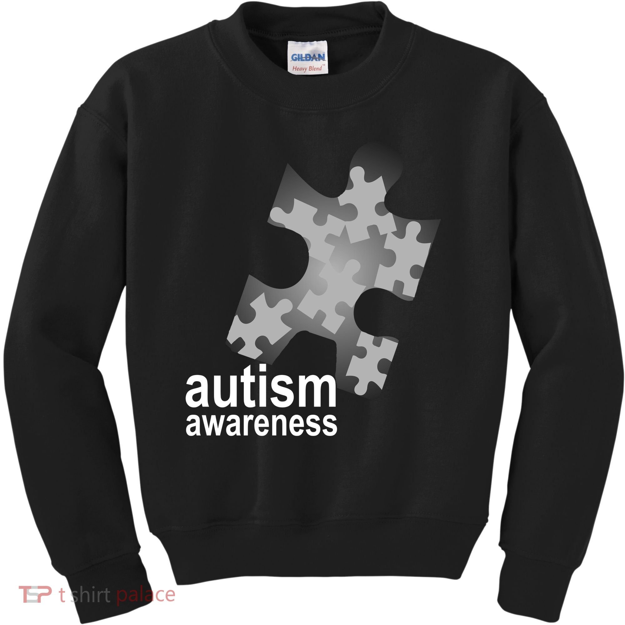 Autism Awareness Puzzle Kids Sweatshirt