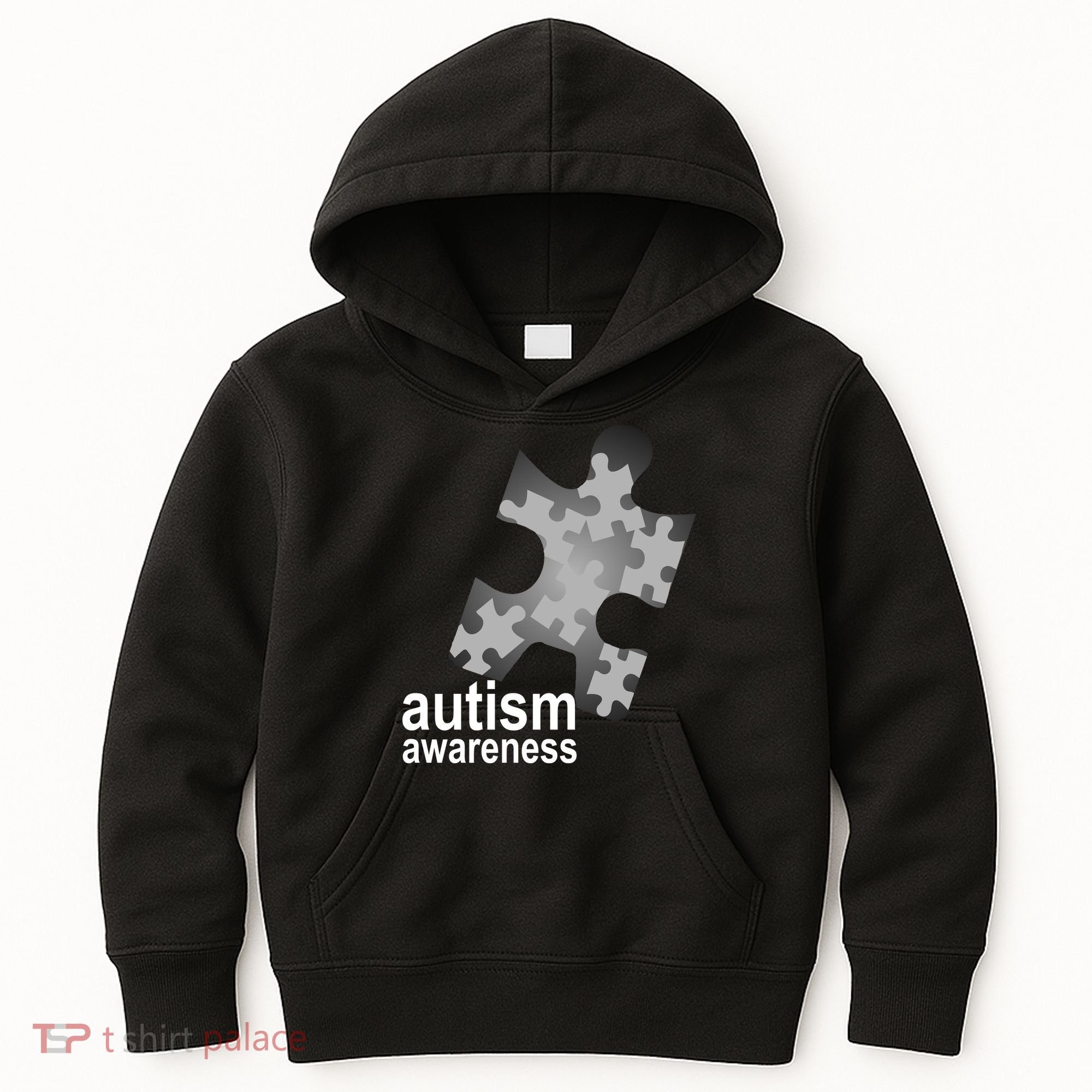 Autism Awareness Puzzle Kids Hoodie