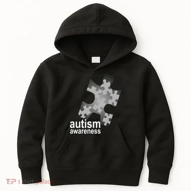 Autism Awareness Puzzle Kids Hoodie