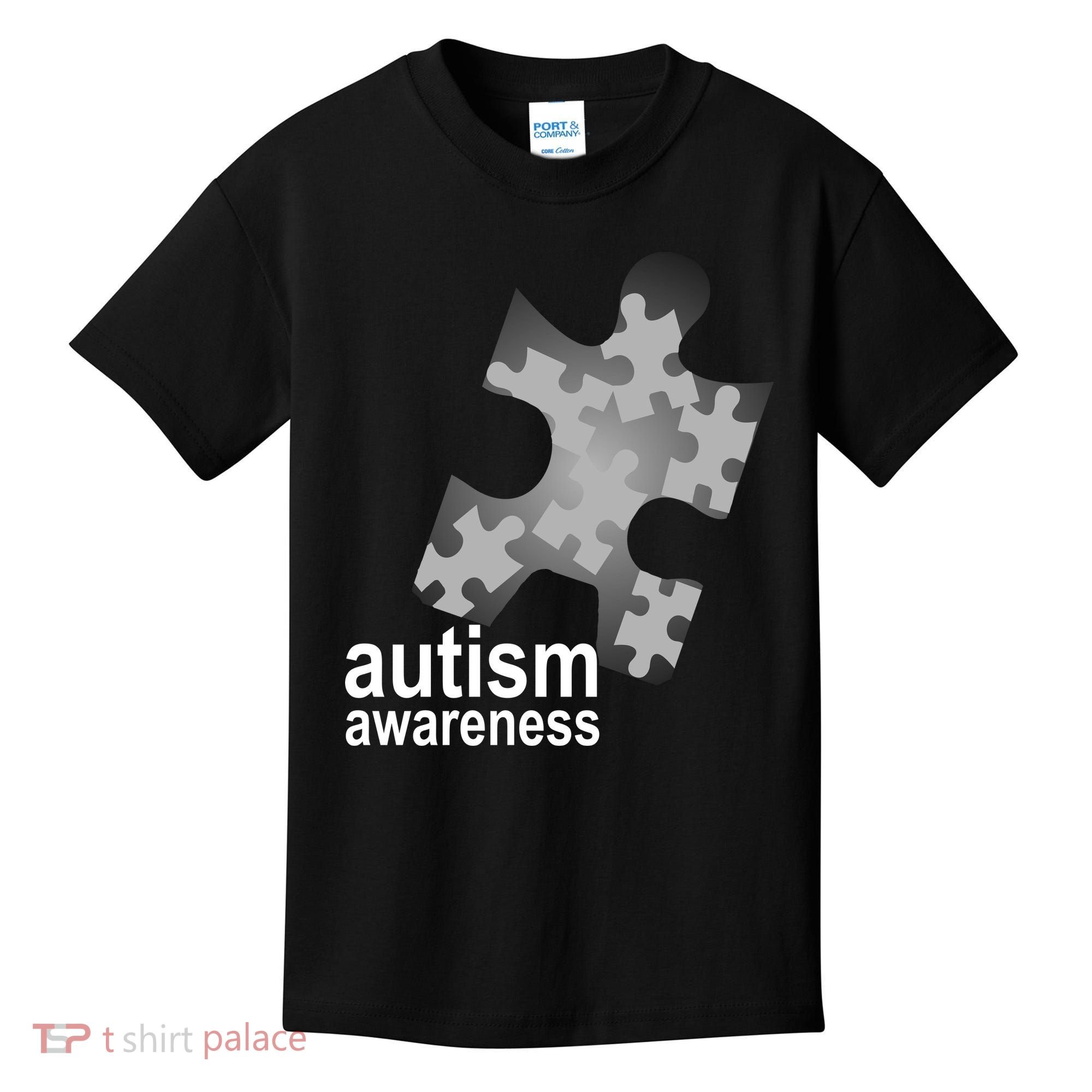 Autism Awareness Puzzle Kids T-Shirt