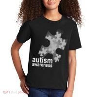 Autism Awareness Puzzle Kids T-Shirt thumb 2