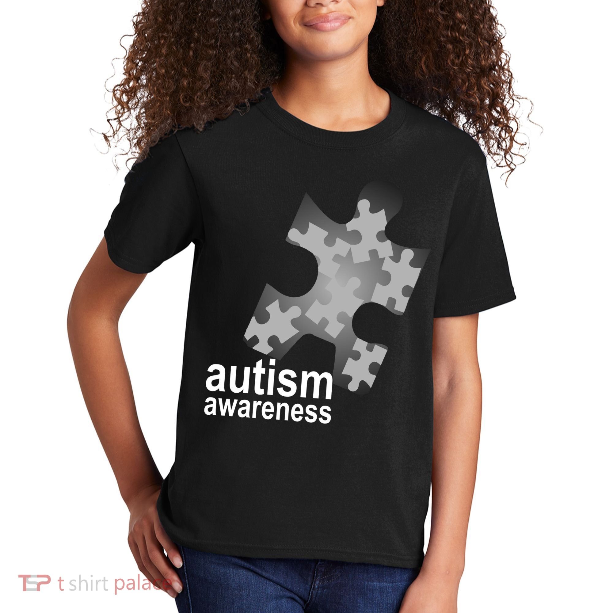 Autism Awareness Puzzle Kids T-Shirt