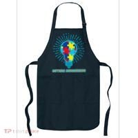 Autism Awareness Puzzle Light Bulb Apron thumb 0
