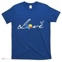 Autism Awareness Puzzle Piece Heart T-Shirt thumb 0
