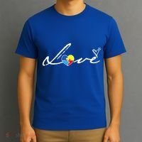 Autism Awareness Puzzle Piece Heart T-Shirt thumb 3