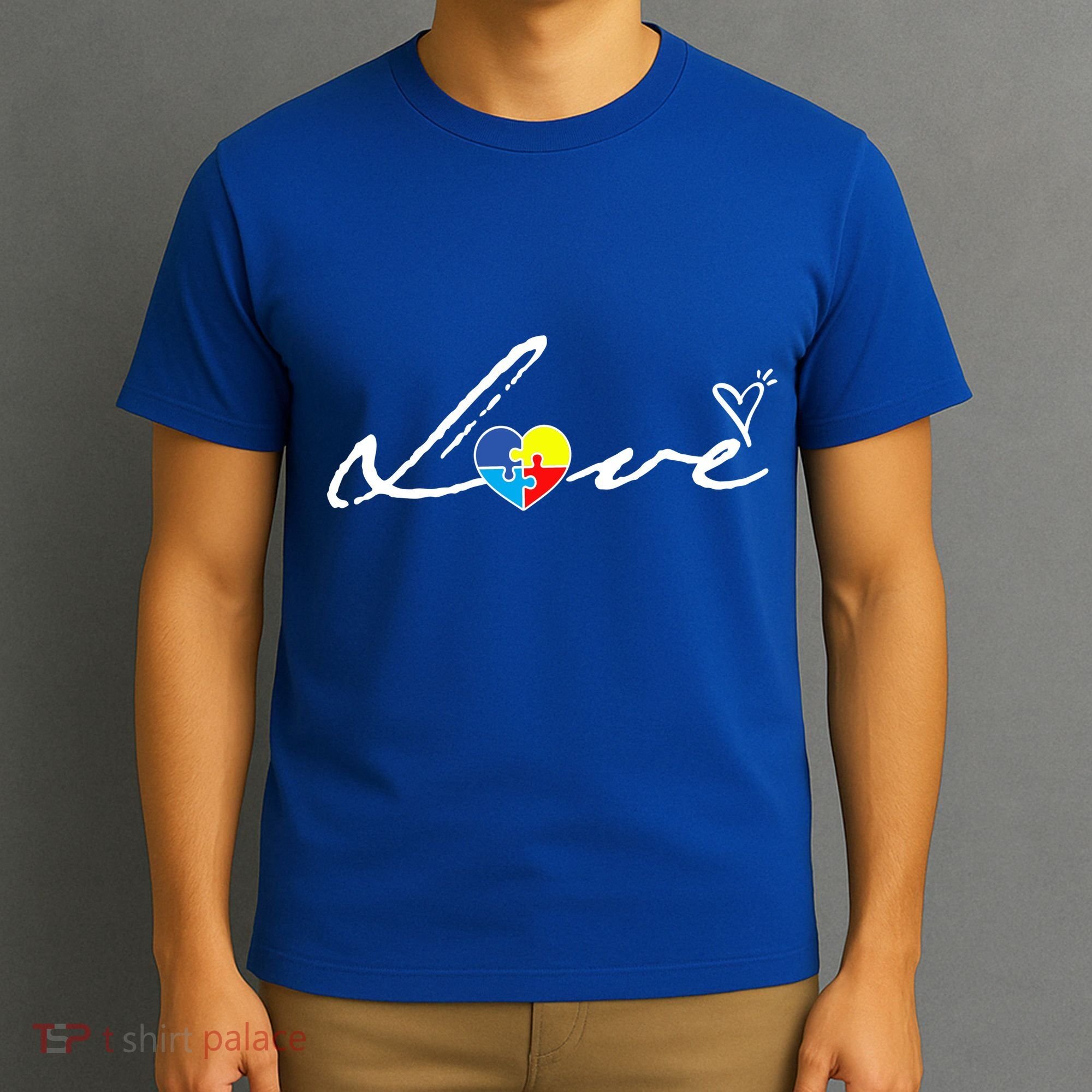 Autism Awareness Puzzle Piece Heart T-Shirt