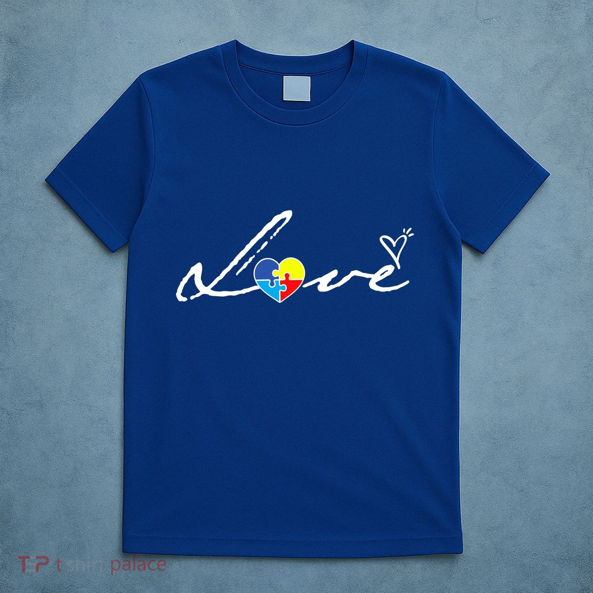 Autism Awareness Puzzle Piece Heart T-Shirt