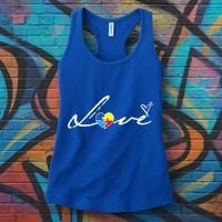 Autism Awareness Puzzle Piece Heart Women's Tank Top thumb 3