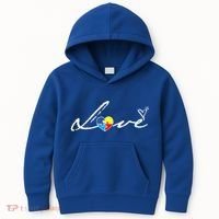 Autism Awareness Puzzle Piece Heart Kids Hoodie thumb 0