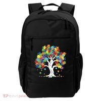 Autism Awareness Puzzle Piece Tree Backpack thumb 0