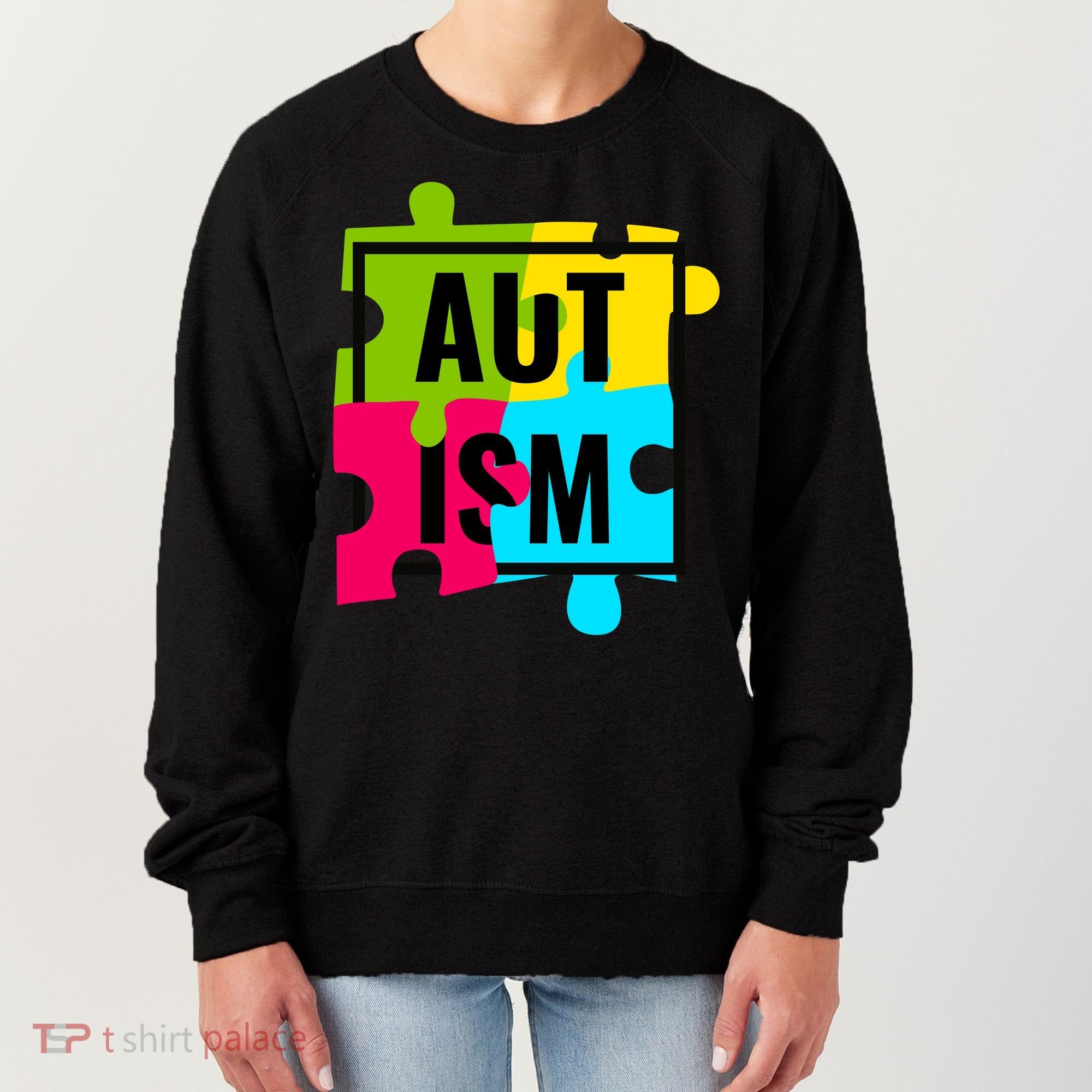 Autism Awareness Puzzle Pieces Women's Sweatshirt