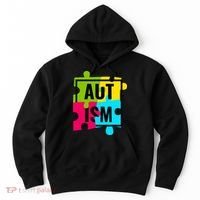 Autism Awareness Puzzle Pieces Hoodie thumb 0