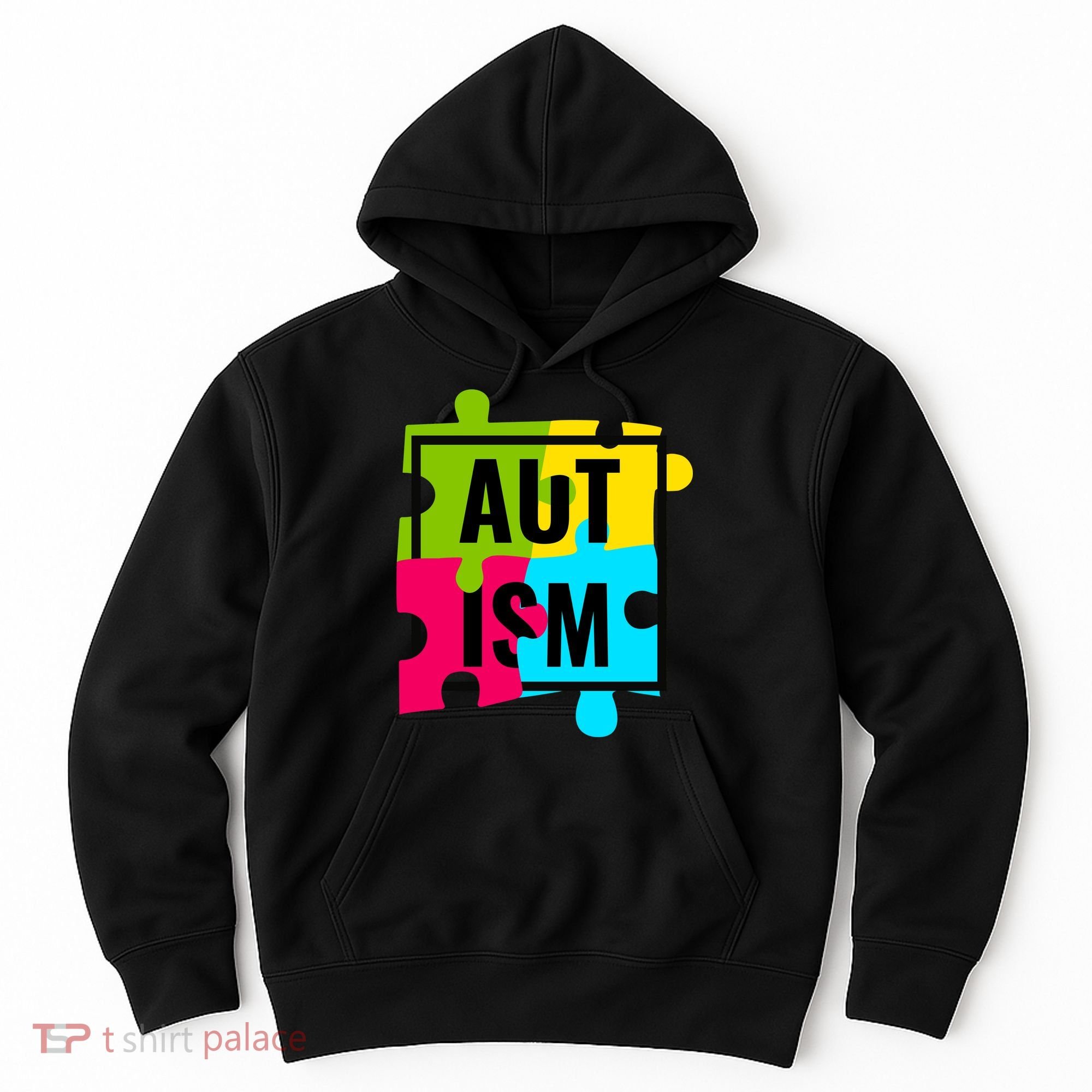 Autism Awareness Puzzle Pieces Hoodie