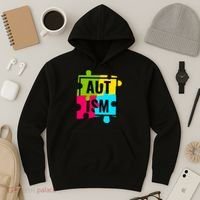 Autism Awareness Puzzle Pieces Hoodie thumb 3