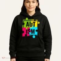 Autism Awareness Puzzle Pieces Hoodie thumb 5