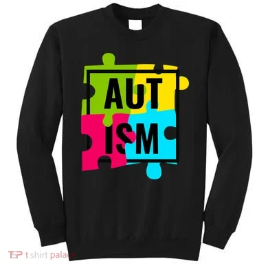 Autism Awareness Puzzle Pieces Sweatshirt