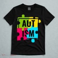 Autism Awareness Puzzle Pieces T-Shirt thumb 5