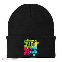 Autism Awareness Puzzle Pieces Beanie thumb 0